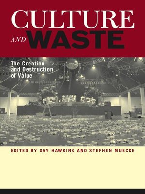 cover image of Culture and Waste